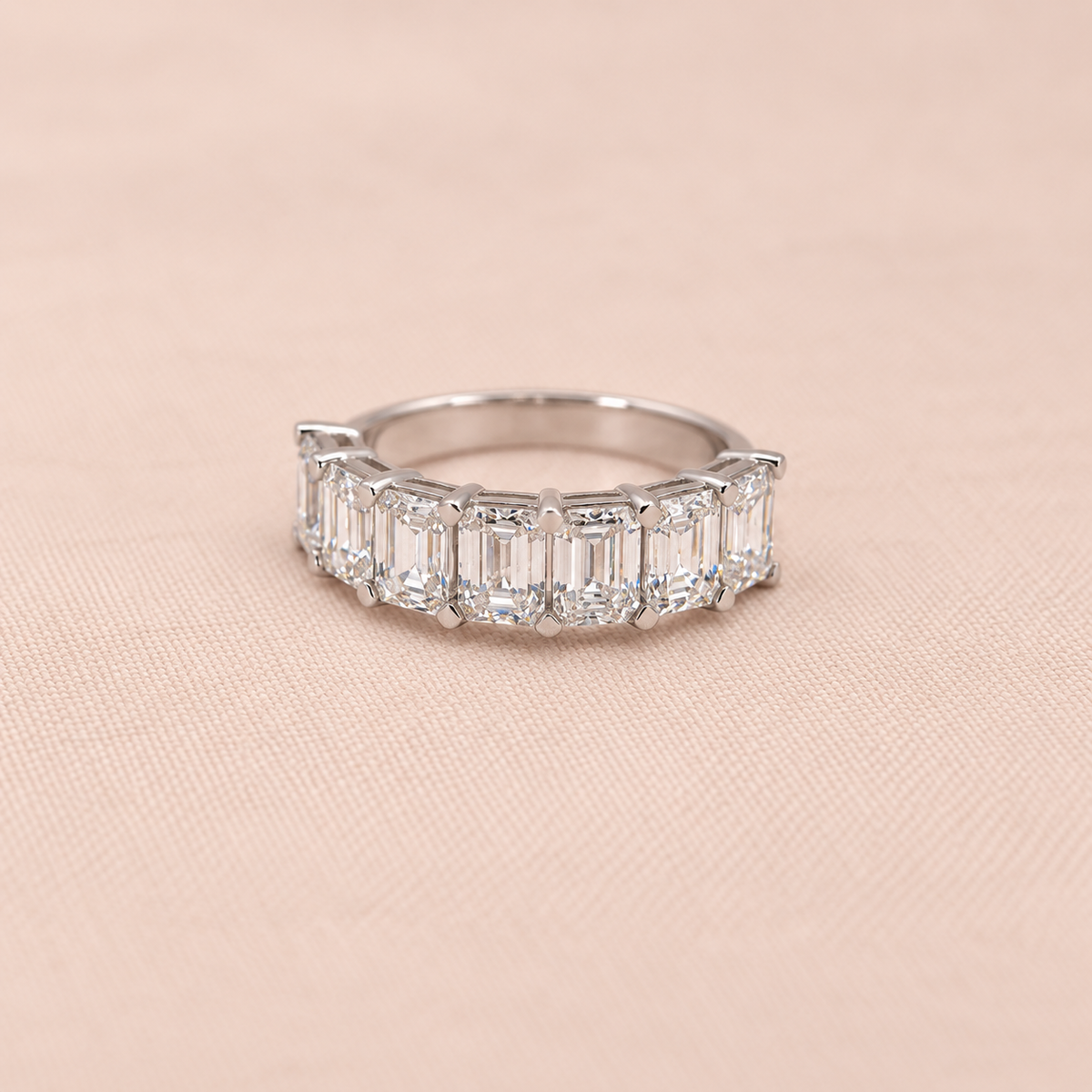 Zaina Cadence oval 5 ct lab grown diamond ring design, alternate view