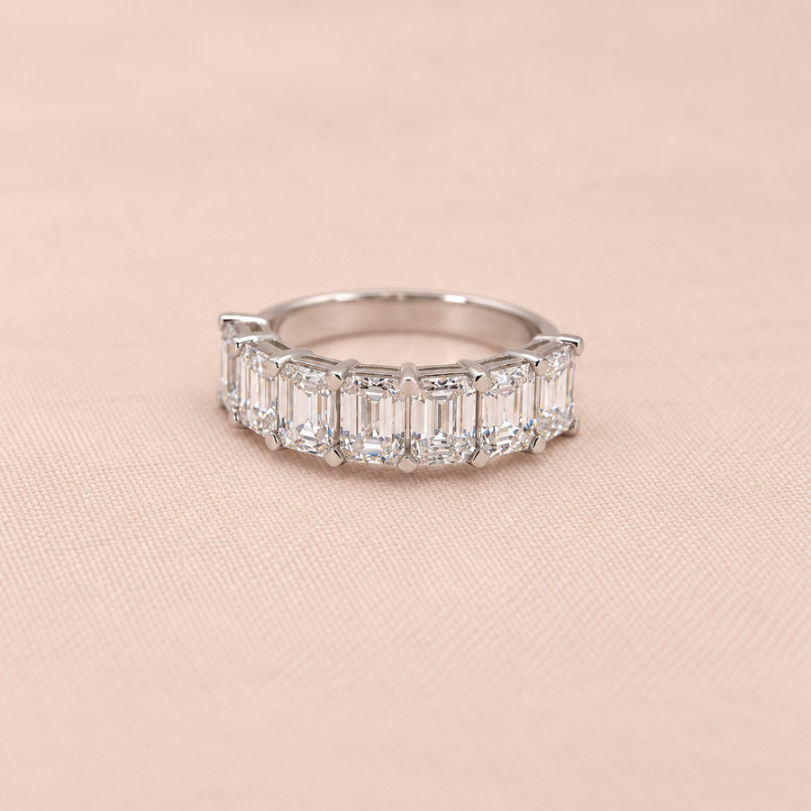 Zaina Cadence oval 5 ct lab grown diamond ring design, alternate view